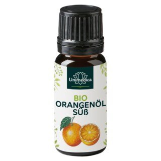 Bio Orangenöl - süß - natürliches ätherisches Öl - 10 ml - von Unimedica
