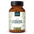 Bio Spirulina Premium - 6000 mg pro Tagesdosis (3 x 4 Tabletten) -  hochdosiert - 500 Tabletten - von Unimedica