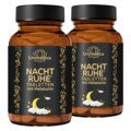 2er-Set: Nachtruhe Tabletten mit Melatonin - 2 x 180 Tabletten - von Unimedica