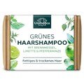 Grünes Haarshampoo - mit Brennnessel, Limette und Pfefferminze - für fettiges & trockenes Haar - 100 g - von Unimedica