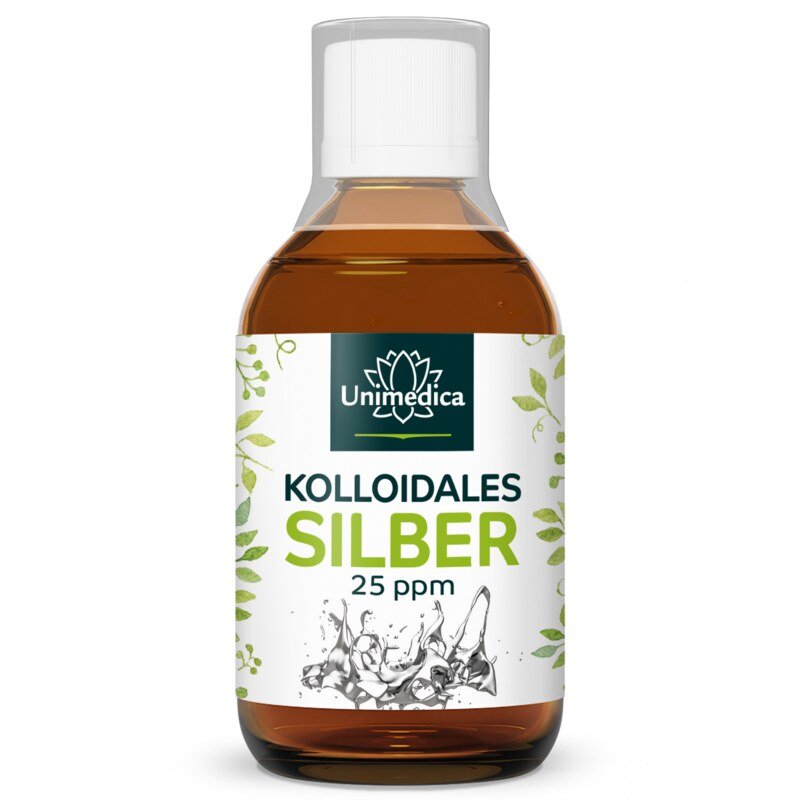 Kolloidales Silber - 25 ppm - 200 ml - von Unimedica