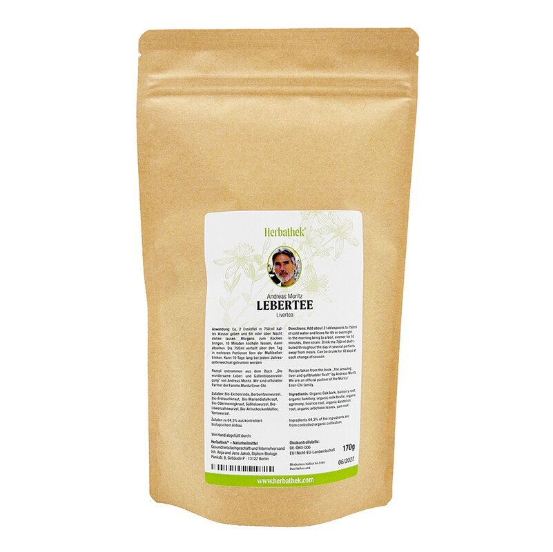 Lebertee - Kräutertee 2 - nach Andreas Moritz - 170 g