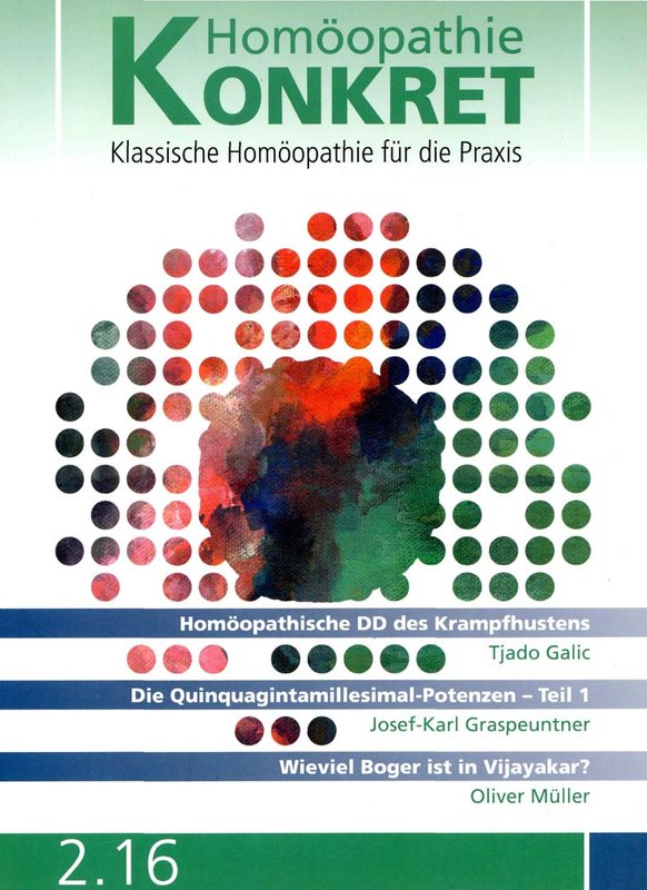 Homöopathie Konkret 2016/2