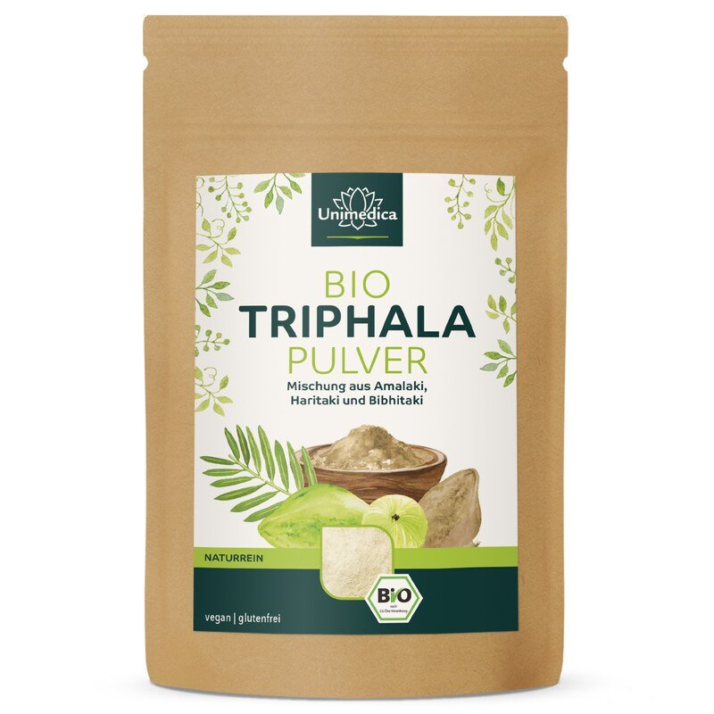 Bio Triphala Pulver - Ayurveda - 250 g - von Unimedica