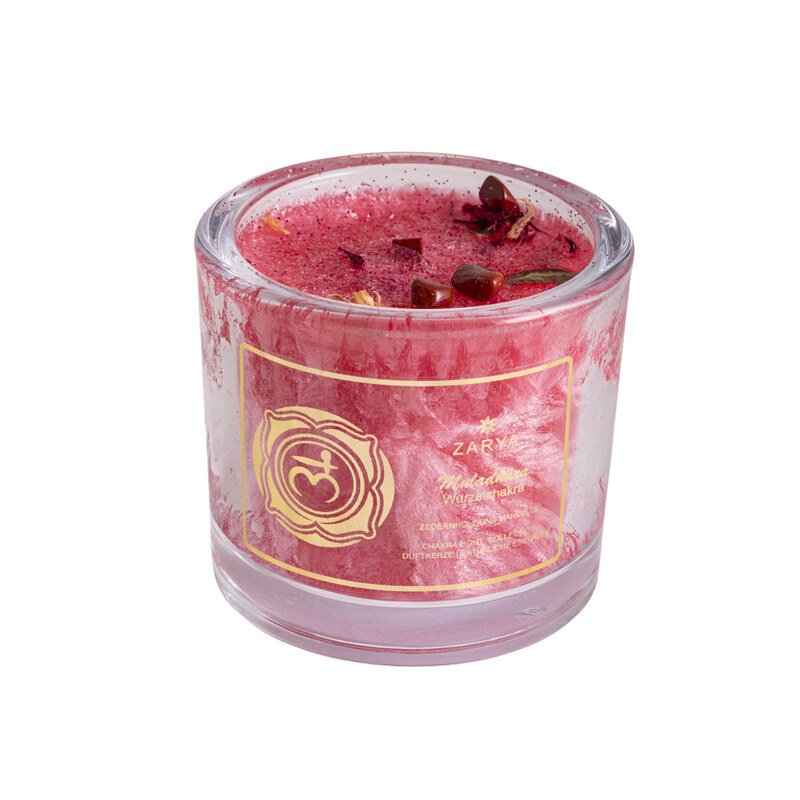 Chakra Kerze Wurzelchakra Muladhara - Zarya