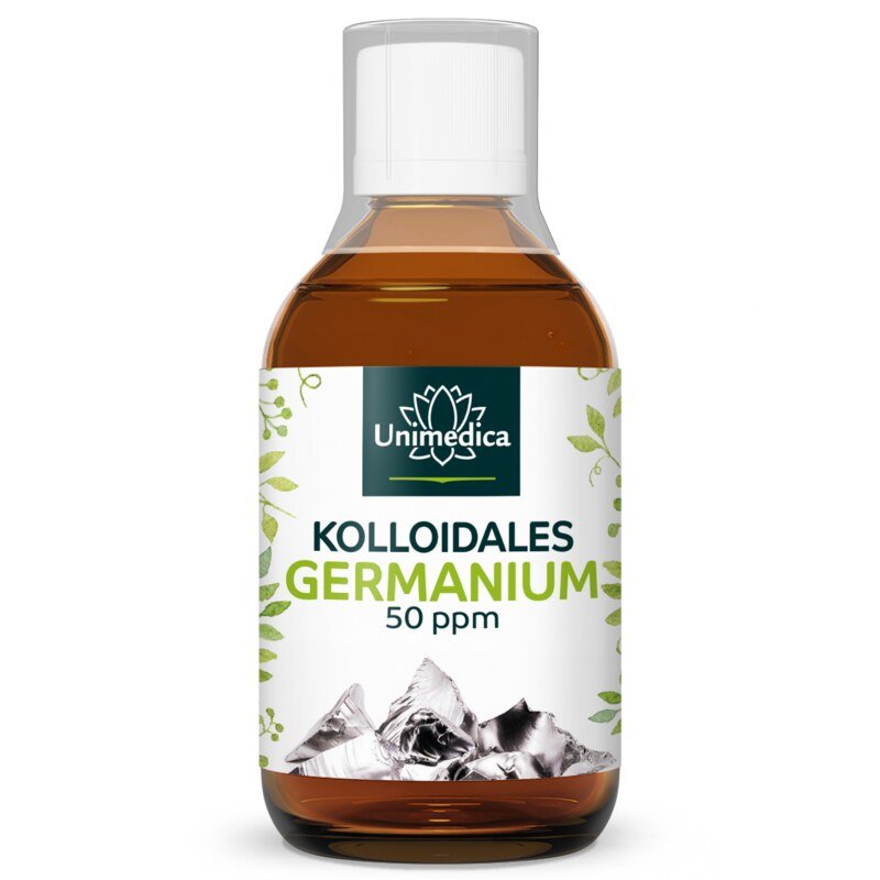 Kolloidales Germanium - 50 ppm - 200 ml - von Unimedica