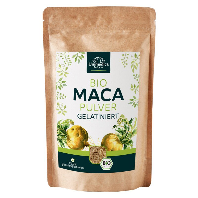 Bio Maca Pulver - gelatiniert - 300 g - von Unimedica