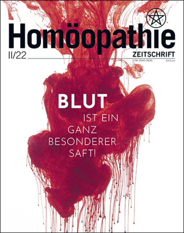 Homöopathie Zeitschrift 2022/2 - Blut