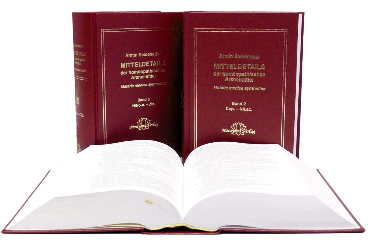 Mitteldetails der homöopathischen Arzneimittel