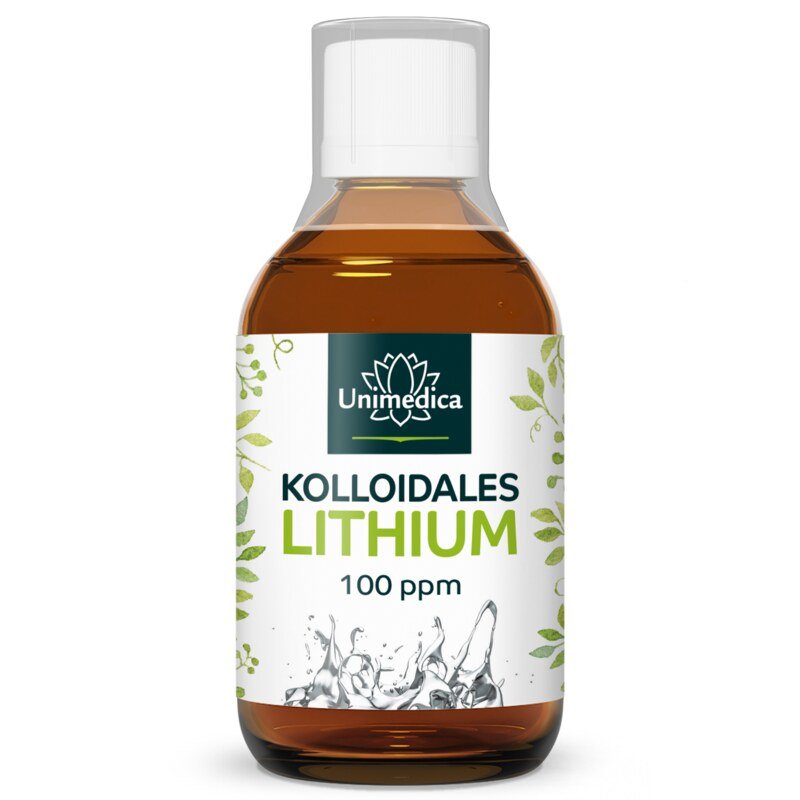 Kolloidales Lithium - 100 ppm - 200ml - von Unimedica