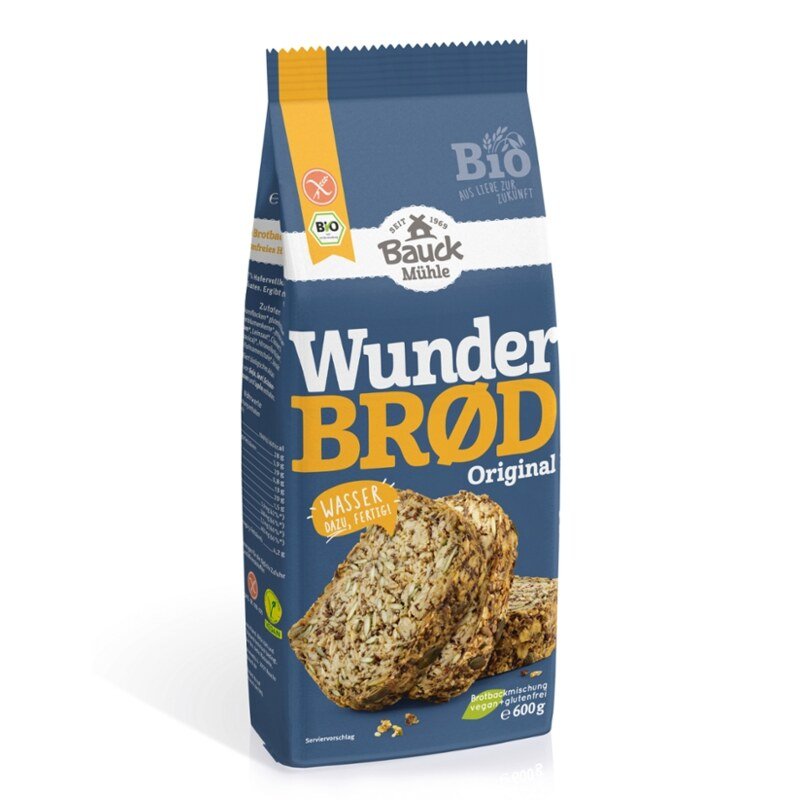 Wunderbrot - Wunderbrød glutenfrei Bio - Bauckhof