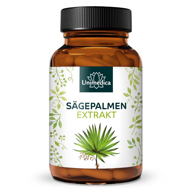 Sägepalmen Extrakt - 310 mg pro Tagesdosis (1 Kapsel) - 200 Kapseln  von Unimedica
