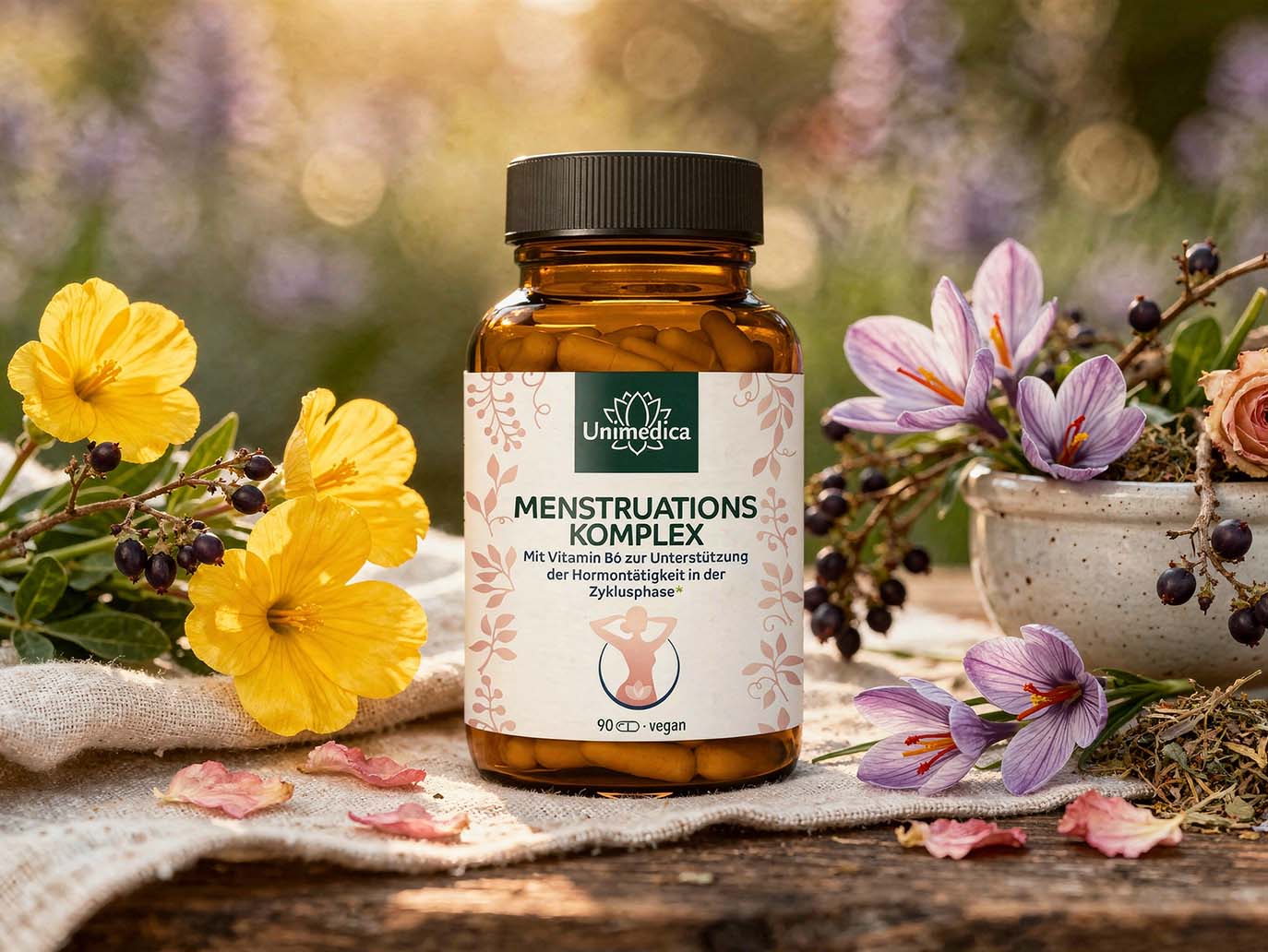 Menstruations-Komplex - 90 Kapseln - von Unimedica