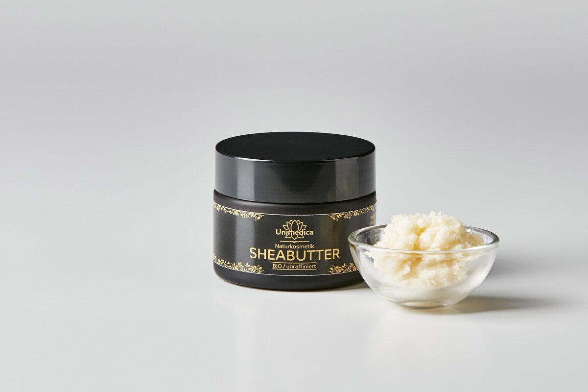 Bio Sheabutter - unraffiniert - 50 ml - von Unimedica