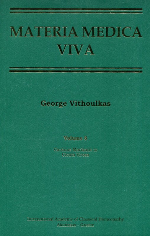 Materia Medica Viva - Volume 8