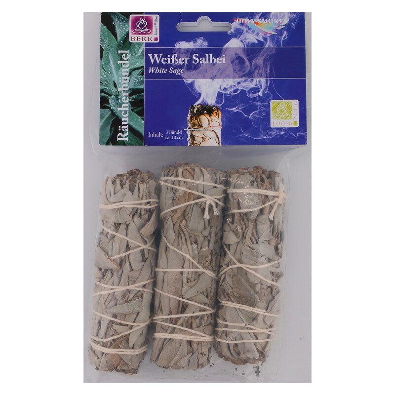 Weißer Salbei mini Bündel - Berk - 3 Stück
