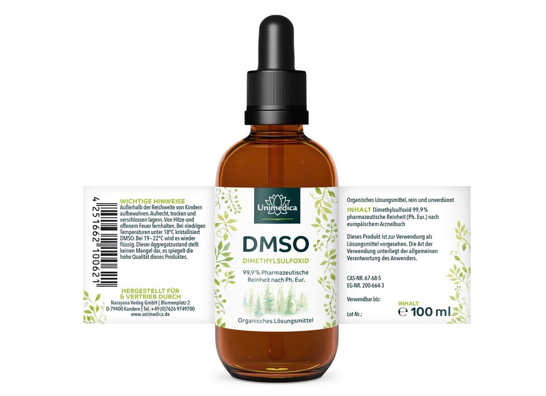 DMSO 99,9 % - 100 ml - von Unimedica
