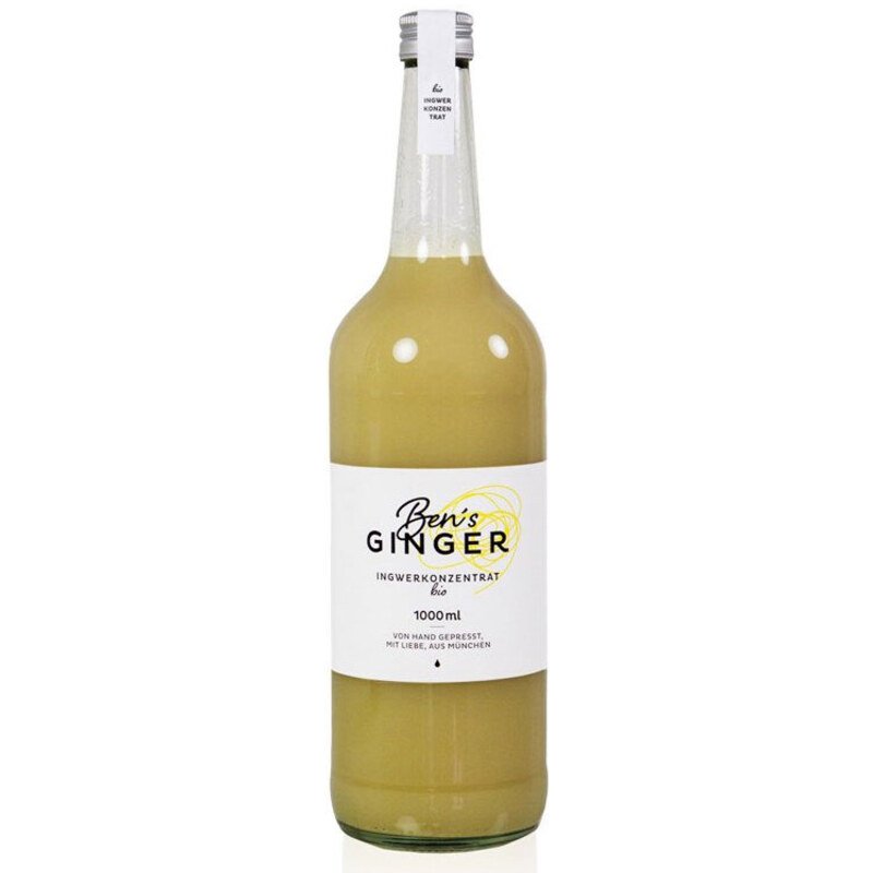 Ben's Ginger - Bio Ingwerkonzentrat - 1 Liter