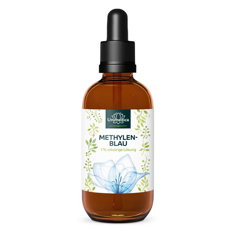 Methylenblau - 1 % wässrige Lösung - 99,8 % rein - frei von Schwermetallen - 100 ml - von Unimedica