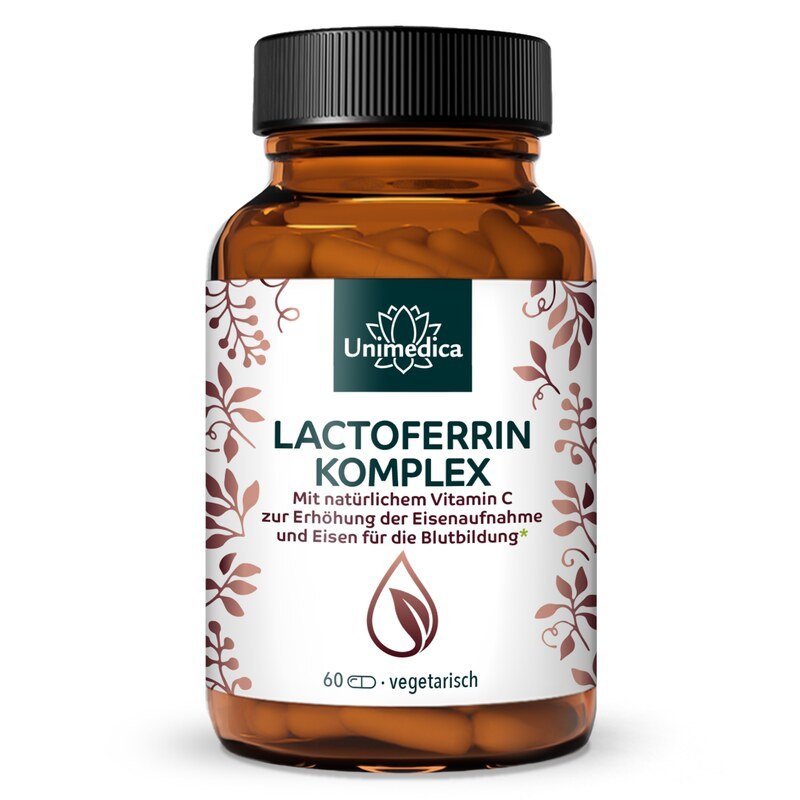 Lactoferrin Komplex - 60 Kapseln - von Unimedica