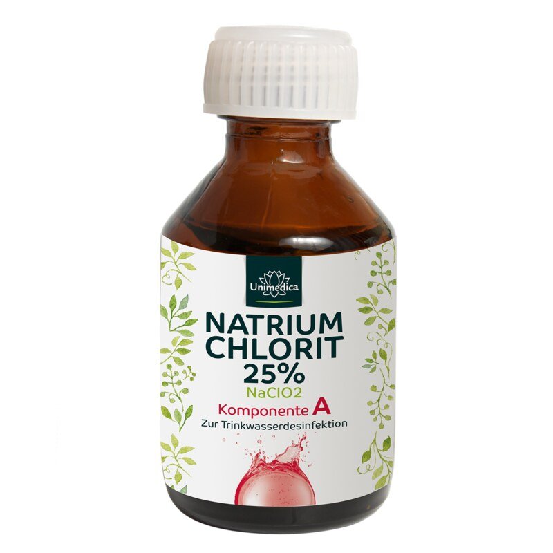Natriumchlorit 25 % + Salzsäure 4 % - Set 2 x 150 ml - von Unimedica