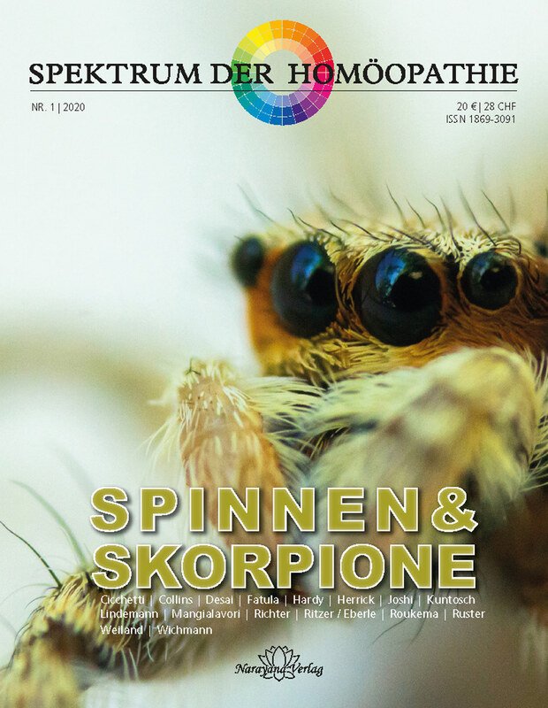 Spektrum der Homöopathie 2020-1, Spinnen und Skorpione