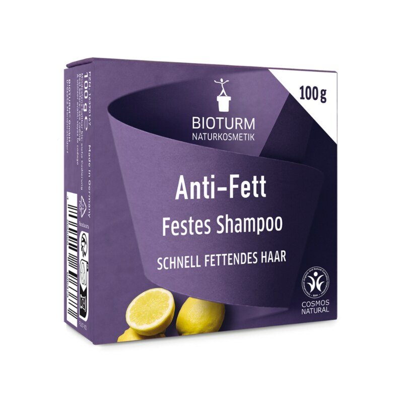 Festes Shampoo Fettiges Haar - Bioturm - 100 g