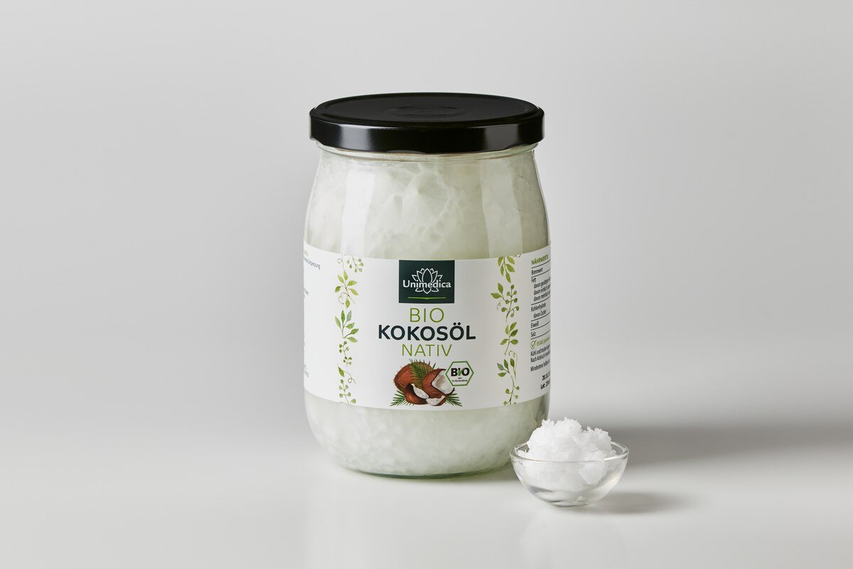 Bio Kokosöl nativ - Virgin Coconut Oil - 1.000 ml - von Unimedica