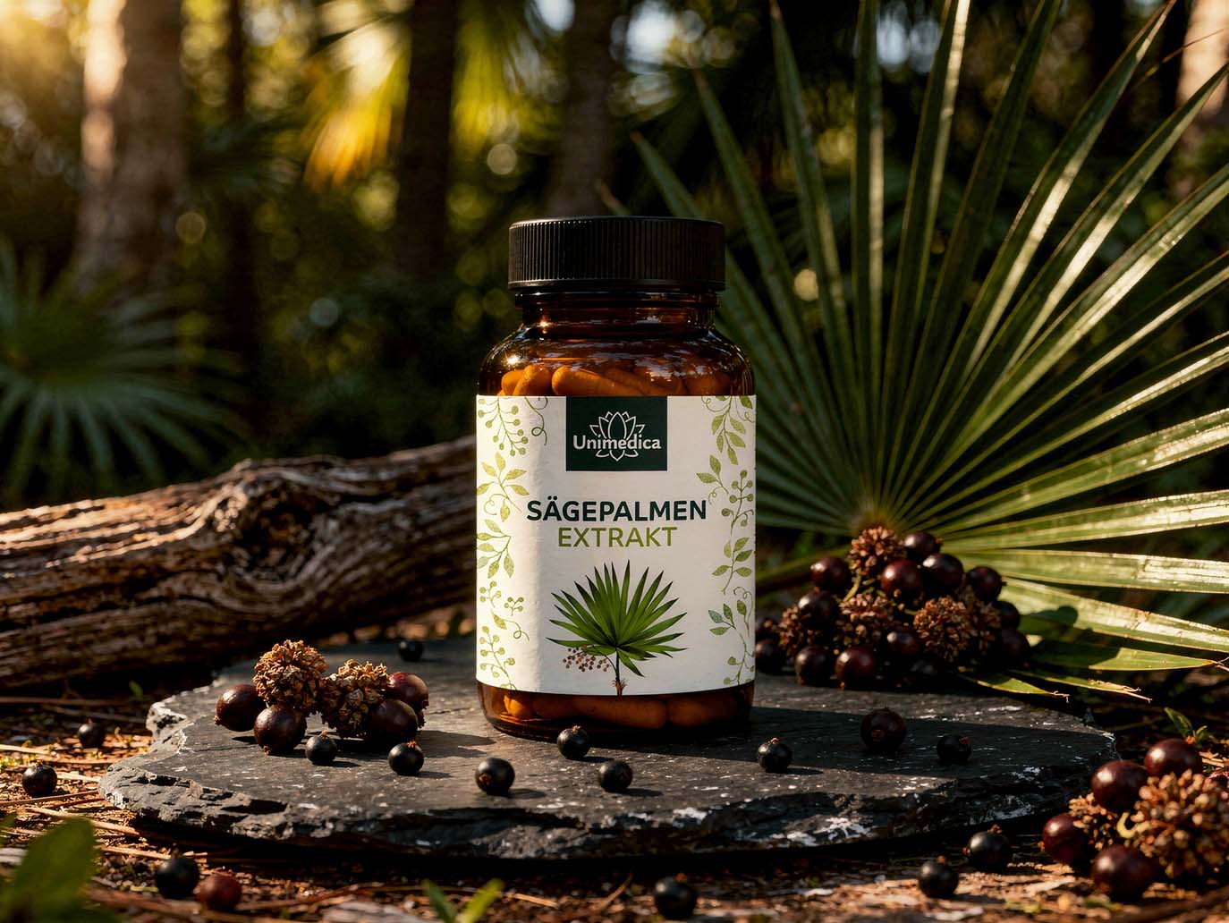 Sägepalmen Extrakt - 310 mg pro Tagesdosis (1 Kapsel) - 200 Kapseln  von Unimedica