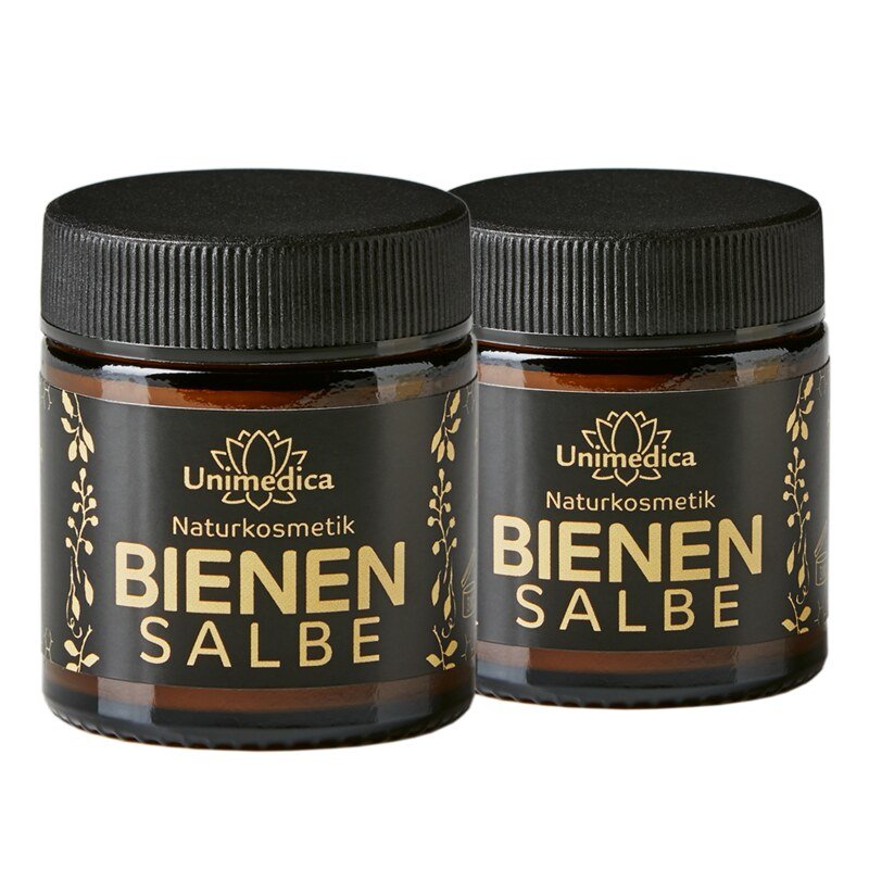 2er-Sparset: Bienensalbe - mit Bienenwachs und Propolis - 2 x 30 ml - von Unimedica