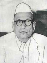 Porträt von S.R. Phatak