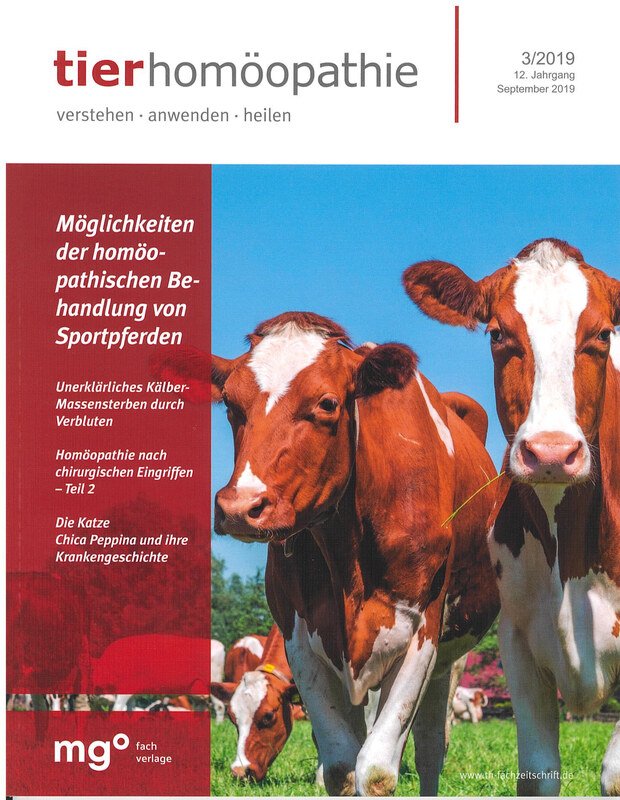 Tierhomöopathie Heft 2019/3