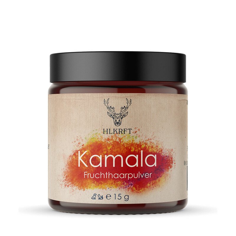 Kamala - Fruchthaarpulver - HLKRFT Lebenskraft Manufaktur - 15 g