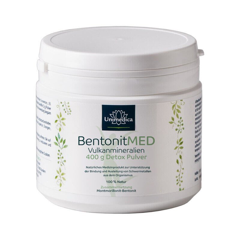 Bentonit Med® Detox Pulver - 400 g - von Unimedica
