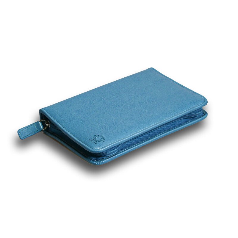 60er Taschenapotheke- Kunstleder leer - Gemustert - Narayana