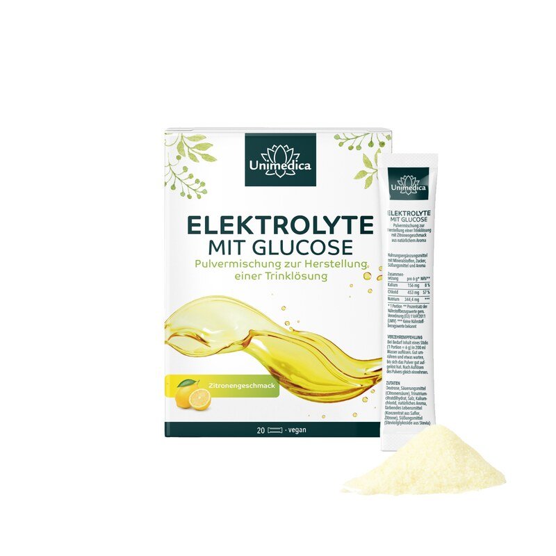 Elektrolyte mit Glucose - mit Chlorid - von Unimedica