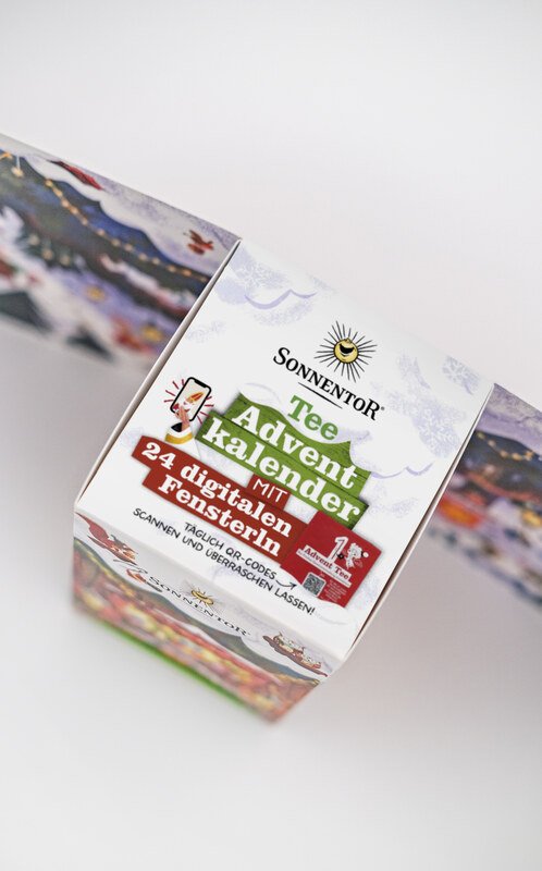 Tee Adventskalender Bio 24 Aufgussbeutel - Sonnentor