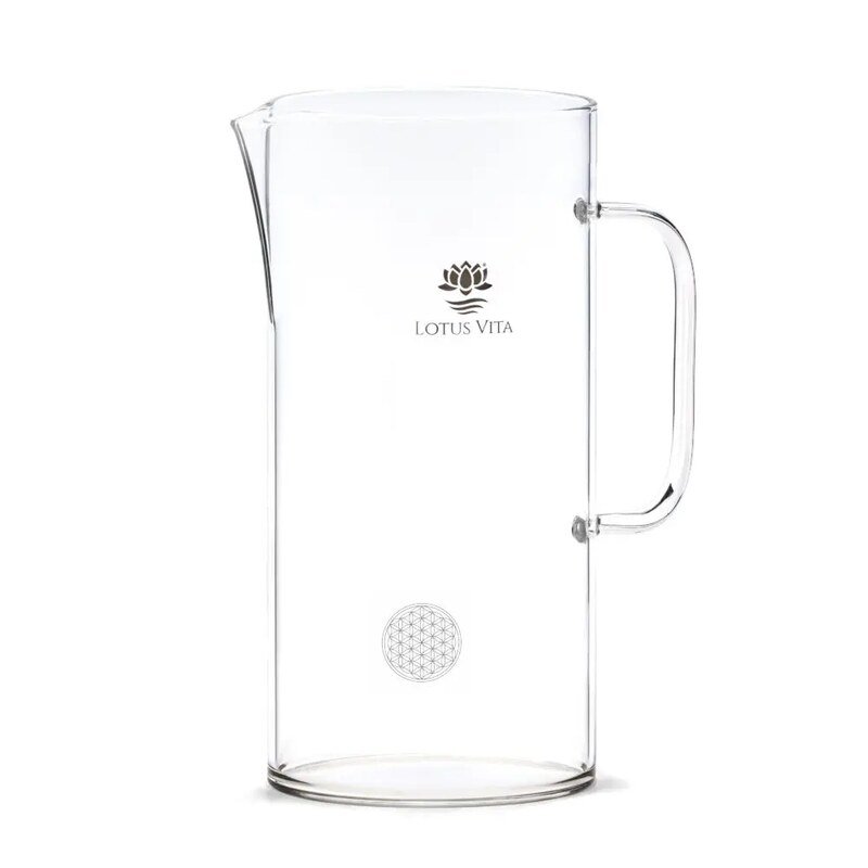 Glas - Einfüllkaraffe 3 Liter - Lotus Vita