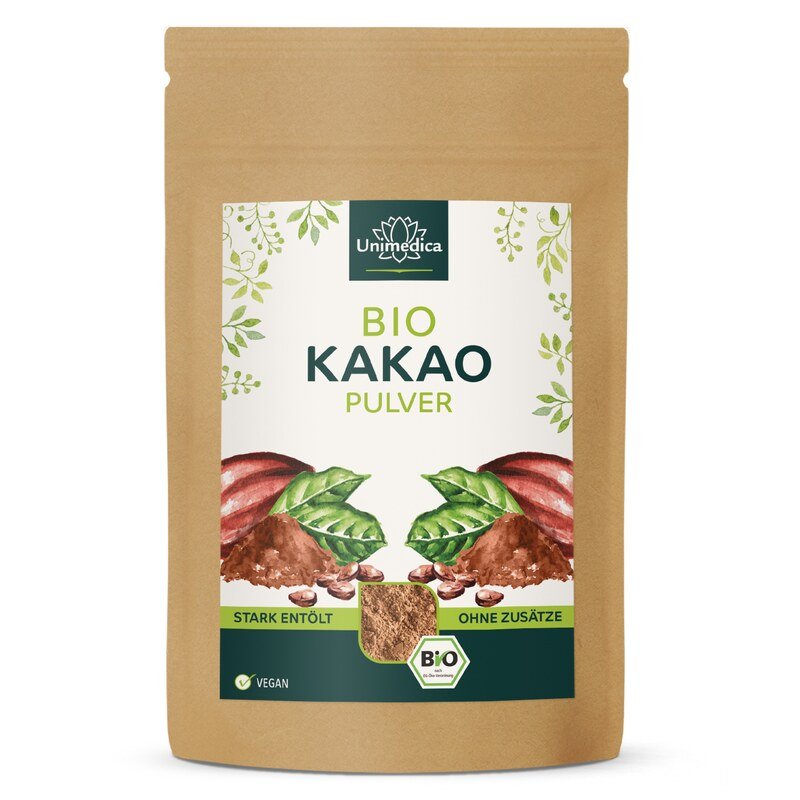 Bio Kakaopulver - 500 g - von Unimedica